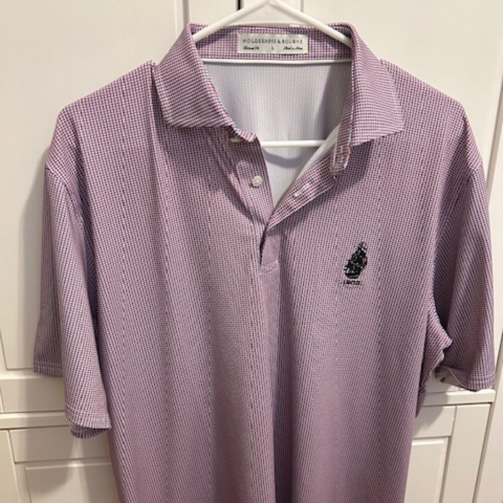 Men's Holderness & Bourne Performance Polo "The Davis Shirt" - Size Large